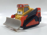 Disney Pixar Planes Fire and Rescue Avalanche Yellow Orange Black #55 Plastic Die Cast Toy Car Construction Vehicle