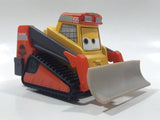 Disney Pixar Planes Fire and Rescue Avalanche Yellow Orange Black #55 Plastic Die Cast Toy Car Construction Vehicle