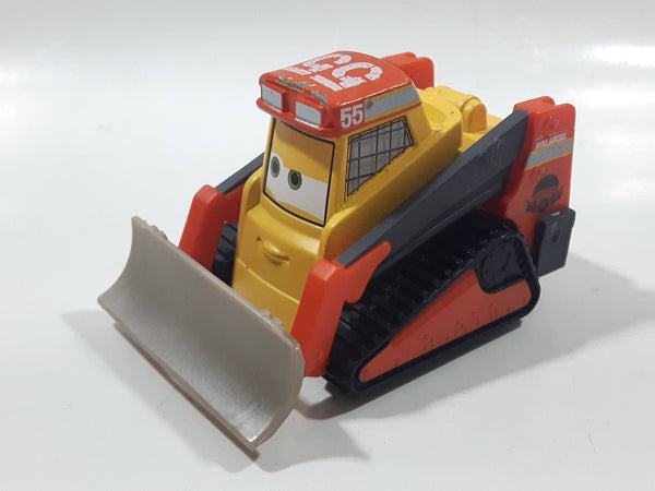 Disney Pixar Planes Fire and Rescue Avalanche Yellow Orange Black #55 Plastic Die Cast Toy Car Construction Vehicle