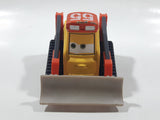 Disney Pixar Planes Fire and Rescue Avalanche Yellow Orange Black #55 Plastic Die Cast Toy Car Construction Vehicle