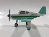 Mattel Disney Pixar Planes Propeller Airplane LC80273 White Mint Green Die Cast Toy Aircraft Vehicle DHK32