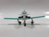 Mattel Disney Pixar Planes Propeller Airplane LC80273 White Mint Green Die Cast Toy Aircraft Vehicle DHK32