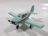Mattel Disney Pixar Planes Propeller Airplane LC80273 White Mint Green Die Cast Toy Aircraft Vehicle DHK32