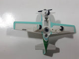 Mattel Disney Pixar Planes Propeller Airplane LC80273 White Mint Green Die Cast Toy Aircraft Vehicle DHK32