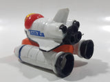 2002 Maisto Hasbro Tonka Lil Chuck & Friends Seymour Starz Orange and White Die Cast Toy Shuttle Spacecraft Vehicle