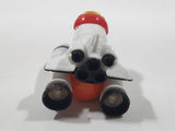 2002 Maisto Hasbro Tonka Lil Chuck & Friends Seymour Starz Orange and White Die Cast Toy Shuttle Spacecraft Vehicle