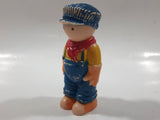Hard to Find Lionel Style Train Conductor 3 3/4" Tall Plastic Toy Figure