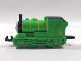 2000 JGI Subway The Magic Railroad Company Thomas The Train Engine Locomotive #6 Percy Green Plastic Toy Vehicle