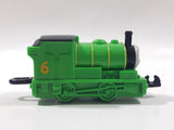 2000 JGI Subway The Magic Railroad Company Thomas The Train Engine Locomotive #6 Percy Green Plastic Toy Vehicle