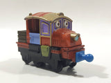 2010 Ludorum Learning Curve Chuggington Hodge Train Engine Locomotive Brown Mixed Color Die Cast Toy Vehicle