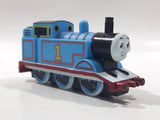 2001 DecoPac Thomas & Friends #1 Thomas The Tank Engine 4" Long PVC Hard Rubber Toy Vehicle