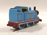 2001 DecoPac Thomas & Friends #1 Thomas The Tank Engine 4" Long PVC Hard Rubber Toy Vehicle