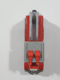 2010 Mattel Thomas & Friends Talking Flynn Ladder Fire Truck Red Orange 4 1/8" Long Magnetic Die Cast Toy Vehicle V8981