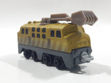 2013 Mattel Thomas & Friends Diesel 10 Train Engine Locomotive Brown Beige 3 3/4" Long Die Cast Toy Vehicle BHR74