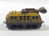2013 Mattel Thomas & Friends Diesel 10 Train Engine Locomotive Brown Beige 3 3/4" Long Die Cast Toy Vehicle BHR74
