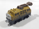 2013 Mattel Thomas & Friends Diesel 10 Train Engine Locomotive Brown Beige 3 3/4" Long Die Cast Toy Vehicle BHR74