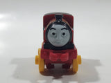 2014 Thomas & Friends Minis Victor Graffiti Dark Red 2" Long Plastic Die Cast Toy Vehicle CGM30