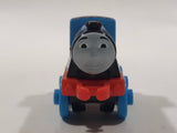 2014 Thomas & Friends Minis #4 Gordon Blue and White 2" Long Plastic Die Cast Toy Vehicle CGM30