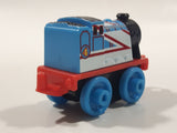 2014 Thomas & Friends Minis #4 Gordon Blue and White 2" Long Plastic Die Cast Toy Vehicle CGM30
