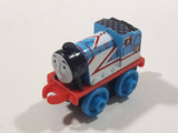 2014 Thomas & Friends Minis #4 Gordon Blue and White 2" Long Plastic Die Cast Toy Vehicle CGM30