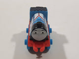 2014 Thomas & Friends Minis #4 Gordon Blue and White 2" Long Plastic Die Cast Toy Vehicle CGM30