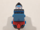 2014 Thomas & Friends Minis #4 Gordon Blue and White 2" Long Plastic Die Cast Toy Vehicle CGM30