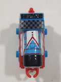 2014 Thomas & Friends Minis #4 Gordon Blue and White 2" Long Plastic Die Cast Toy Vehicle CGM30