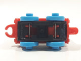 2014 Thomas & Friends Minis #4 Gordon Graffiti Blue 2" Long Plastic Die Cast Toy Vehicle CGM30