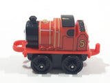 2014 Thomas & Friends Minis #5 James Red 2" Long Plastic Die Cast Toy Vehicle CGM30