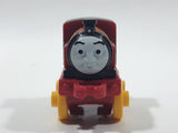 2014 Thomas & Friends Minis Victor Graffiti Dark Red 2" Long Plastic Die Cast Toy Vehicle CGM30