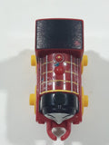 2014 Thomas & Friends Minis Victor Graffiti Dark Red 2" Long Plastic Die Cast Toy Vehicle CGM30