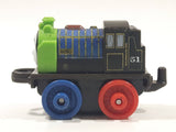 2014 Thomas & Friends Minis #51 Hiro Black Mixed Colors 2" Long Plastic Die Cast Toy Vehicle CGM30