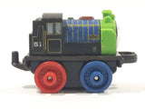 2014 Thomas & Friends Minis #51 Hiro Black Mixed Colors 2" Long Plastic Die Cast Toy Vehicle CGM30