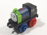 2014 Thomas & Friends Minis #51 Hiro Black Mixed Colors 2" Long Plastic Die Cast Toy Vehicle CGM30