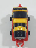 2014 Thomas & Friends Minis #5 James Yellow and Black Striped 2" Long Plastic Die Cast Toy Vehicle CGM30