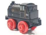 2014 Thomas & Friends Minis #51 Hiro Black 2" Long Plastic Die Cast Toy Vehicle CGM30