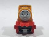 2014 Thomas & Friends Minis Bill SCC Yellow 2" Long Plastic Die Cast Toy Vehicle CGM30