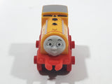 2014 Thomas & Friends Minis Bill SCC Yellow 2" Long Plastic Die Cast Toy Vehicle CGM30