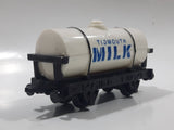 1993 ERTL Britt Allcroft Thomas The Tank Engine & Friends Tidmouth Milk White Tanker Train Car Plastic Toy Vehicle