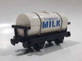 1993 ERTL Britt Allcroft Thomas The Tank Engine & Friends Tidmouth Milk White Tanker Train Car Plastic Toy Vehicle