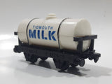 1993 ERTL Britt Allcroft Thomas The Tank Engine & Friends Tidmouth Milk White Tanker Train Car Plastic Toy Vehicle