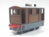 1989 ERTL Britt Allcroft Thomas & Friends #7 Toby Tram Brown Train Car Die Cast Toy Vehicle