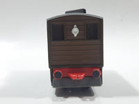 1989 ERTL Britt Allcroft Thomas & Friends #7 Toby Tram Brown Train Car Die Cast Toy Vehicle