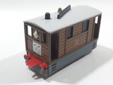 1989 ERTL Britt Allcroft Thomas & Friends #7 Toby Tram Brown Train Car Die Cast Toy Vehicle
