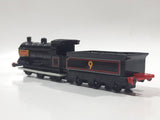 1992 ERTL Britt Allcroft Thomas & Friends #9 Donald Black Train Engine Locomotive Toy Vehicle