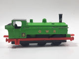 1990 ERTL Britt Allcroft Thomas The Tank Engine & Friends #8 Duck GWR Green Train Engine Locomotive Die Cast Toy Vehicle