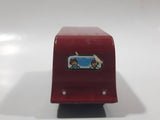 1988 Thomas & Friends Bertie The Bus Double Decker Red Die Cast Toy Vehicle