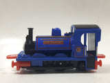 1995 ERTL Britt Allcroft Thomas The Tank Engine & Friends #3 Sir Handel Blue Train Engine Locomotive Car Die Cast Toy Vehicle