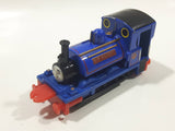 1995 ERTL Britt Allcroft Thomas The Tank Engine & Friends #3 Sir Handel Blue Train Engine Locomotive Car Die Cast Toy Vehicle