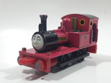 1995 ERTL Britt Allcroft Thomas The Tank Engine & Friends #2 Rheneas Pink Magenta Train Engine Locomotive Car Die Cast Toy Vehicle